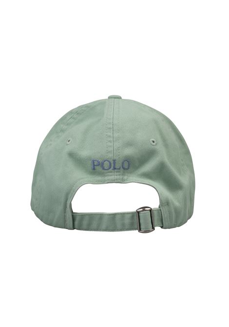 Cappello Da Baseball Verde Con Pony a Contrasto RALPH LAUREN | 710-667709124